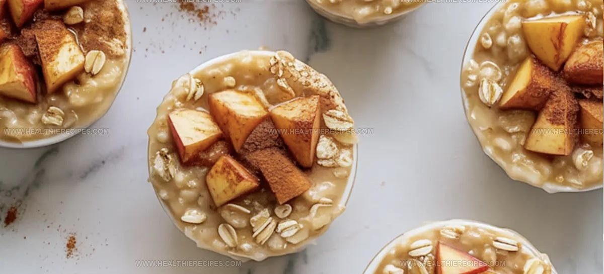 1670820 Apple Pie Oatmeal Cups Recipe