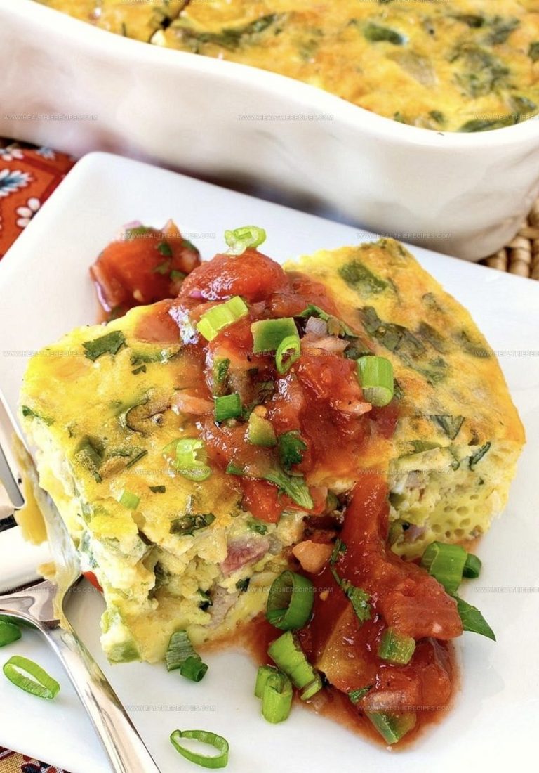 4088490 Baked Western Omelet Keto Low-Carb Recipe