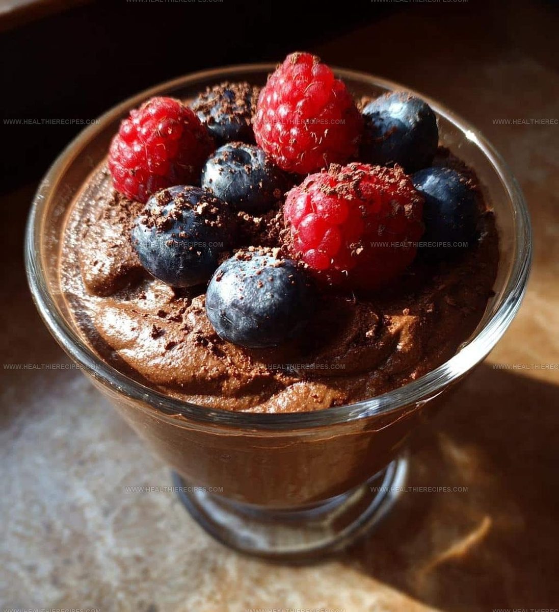 3064599 Light Healthy Chocolate Mousse Recipe