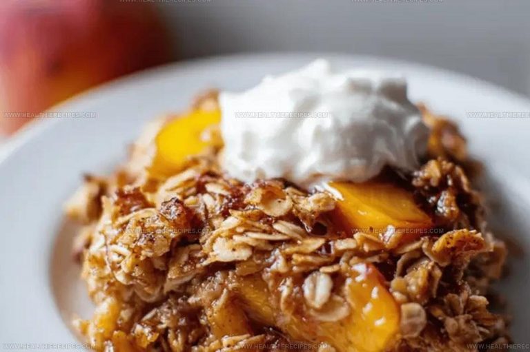 8408234 Baked Oatmeal with Peaches Recipe