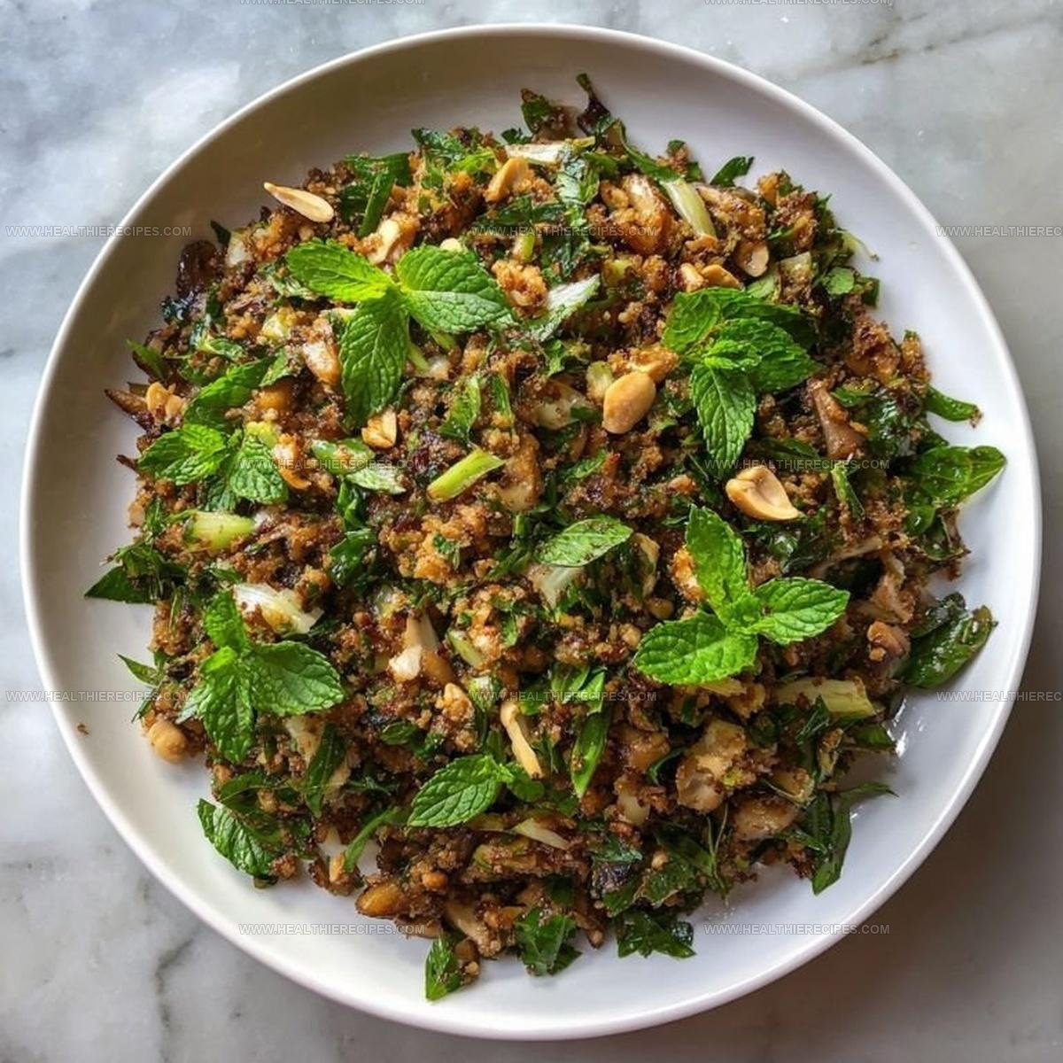 5165507 Vegan Thai Larb with Mushrooms and Fresh Herbs Recipe